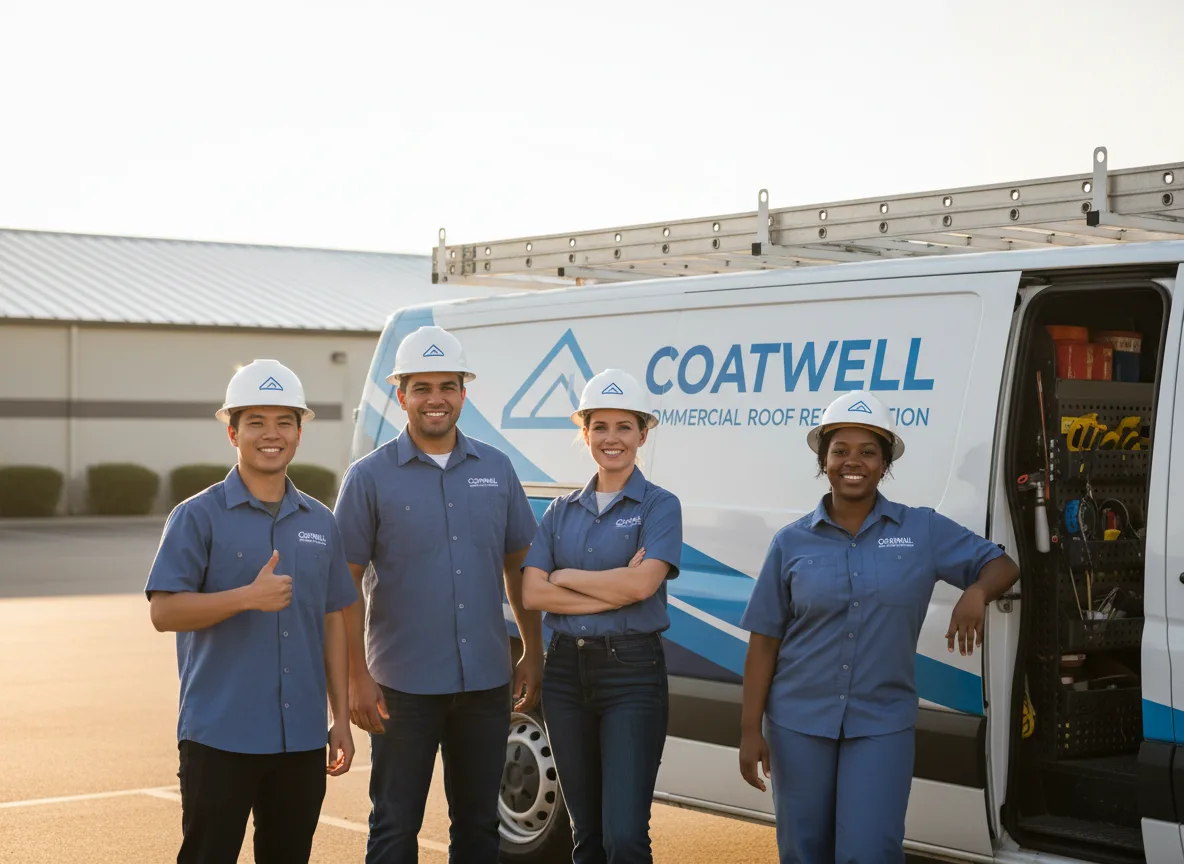 Commercial roof coating company in Medford, MN